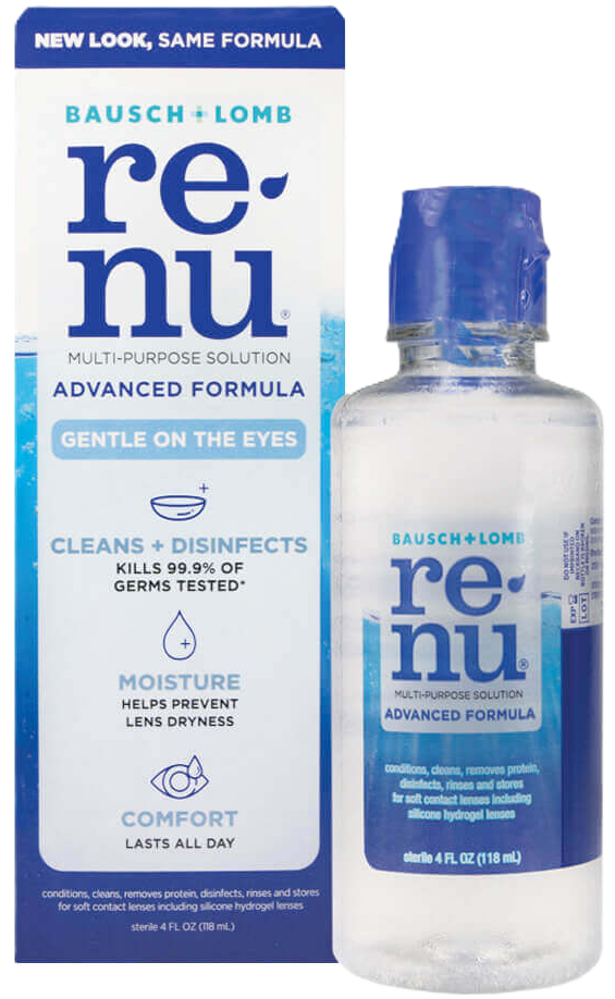 renu contact solution